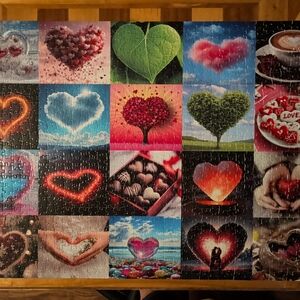 Colorful Heart Puzzle